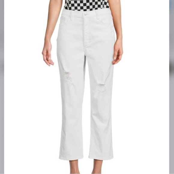 Joe's Jeans White Ankle & Cropped Jeans - Picture 1 of 12